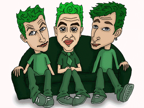 Green Day Cartoons
